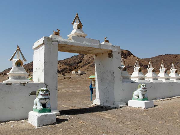 Ulgil Hiid Buddhist Monastery at Shamanic site
